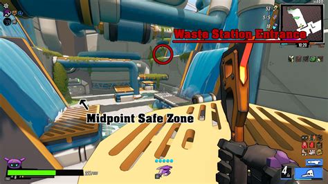 roboquest how to get to waste station